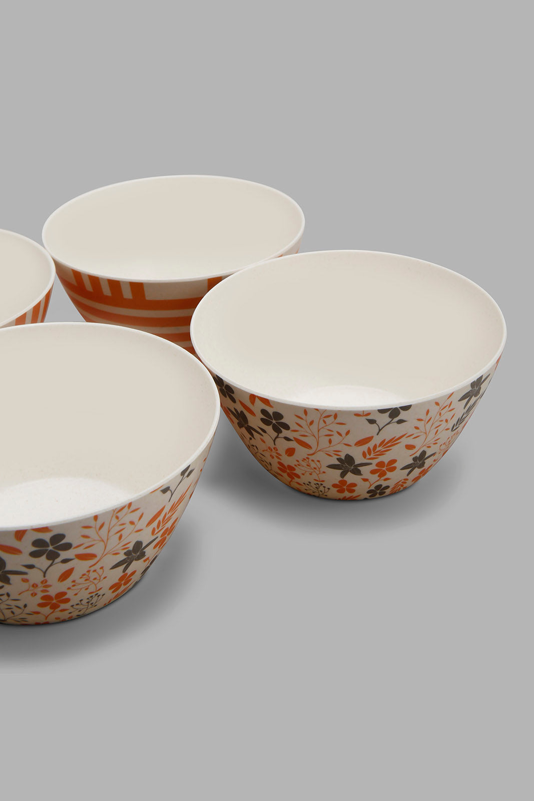 Redtag-Multicolour-Lefe-Bamboo-Bowl-Set-(4-Piece)-Category:Bowls,-Colour:Multicolour,-Deals:New-In,-Filter:Home-Dining,-Harmony,-HMW-DIN-Crockery,-New-In-HMW-DIN,-Non-Sale,-Section:Homewares,-W22A-Home-Dining-