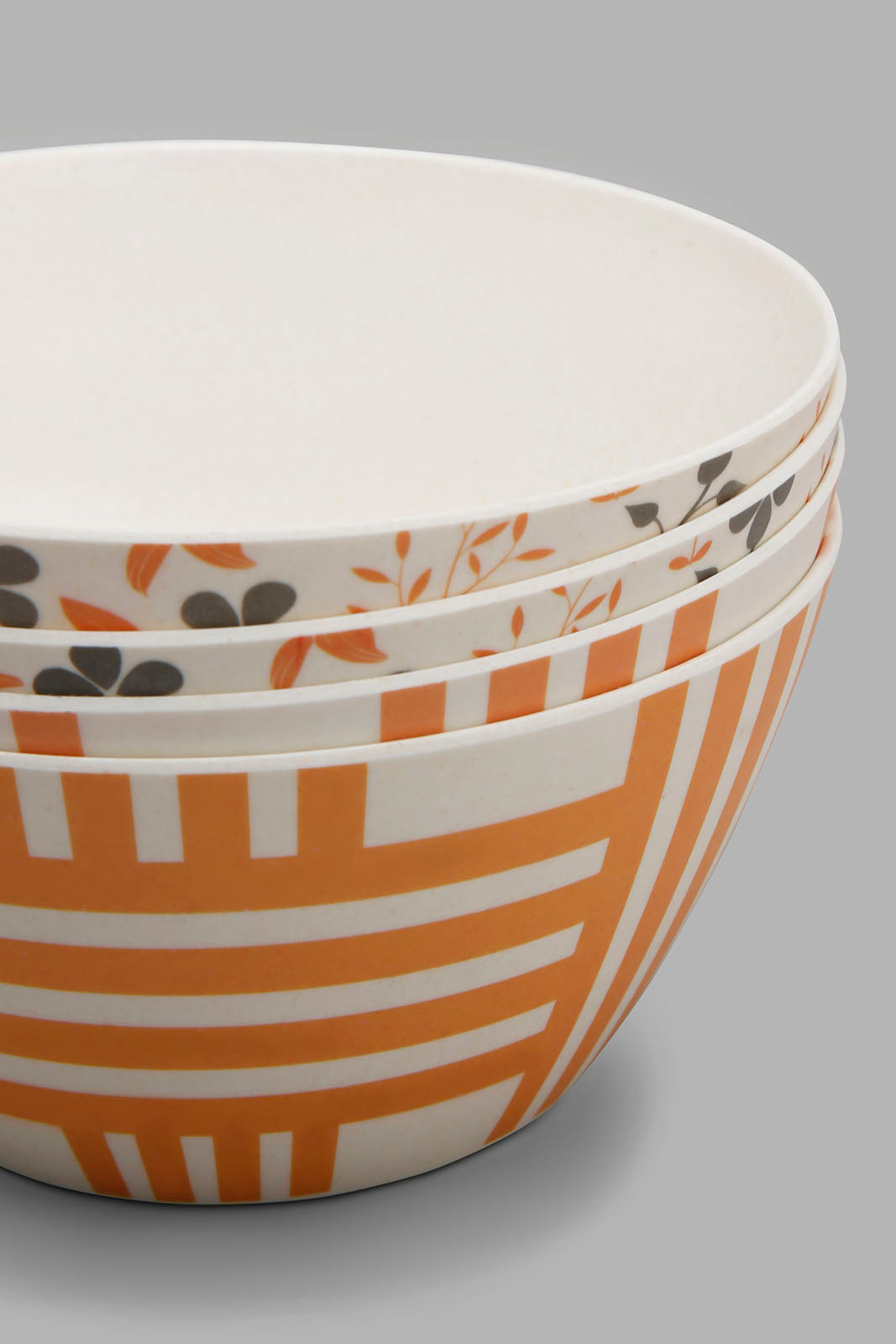 Redtag-Multicolour-Lefe-Bamboo-Bowl-Set-(4-Piece)-Category:Bowls,-Colour:Multicolour,-Deals:New-In,-Filter:Home-Dining,-Harmony,-HMW-DIN-Crockery,-New-In-HMW-DIN,-Non-Sale,-Section:Homewares,-W22A-Home-Dining-