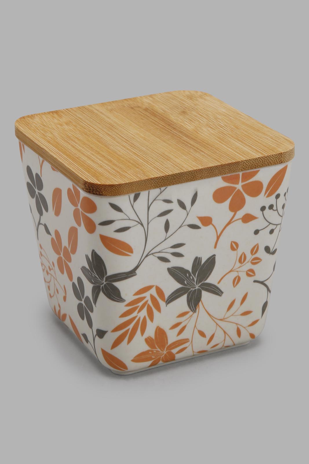 Redtag-Multicolour-Lefe-Bamboo-Canister-(-Small)-Category:Canisters-And-Jars,-Colour:Multicolour,-Deals:New-In,-Filter:Home-Dining,-Harmony,-HMW-DIN-Storage,-New-In-HMW-DIN,-Non-Sale,-Section:Homewares,-W22A-Home-Dining-