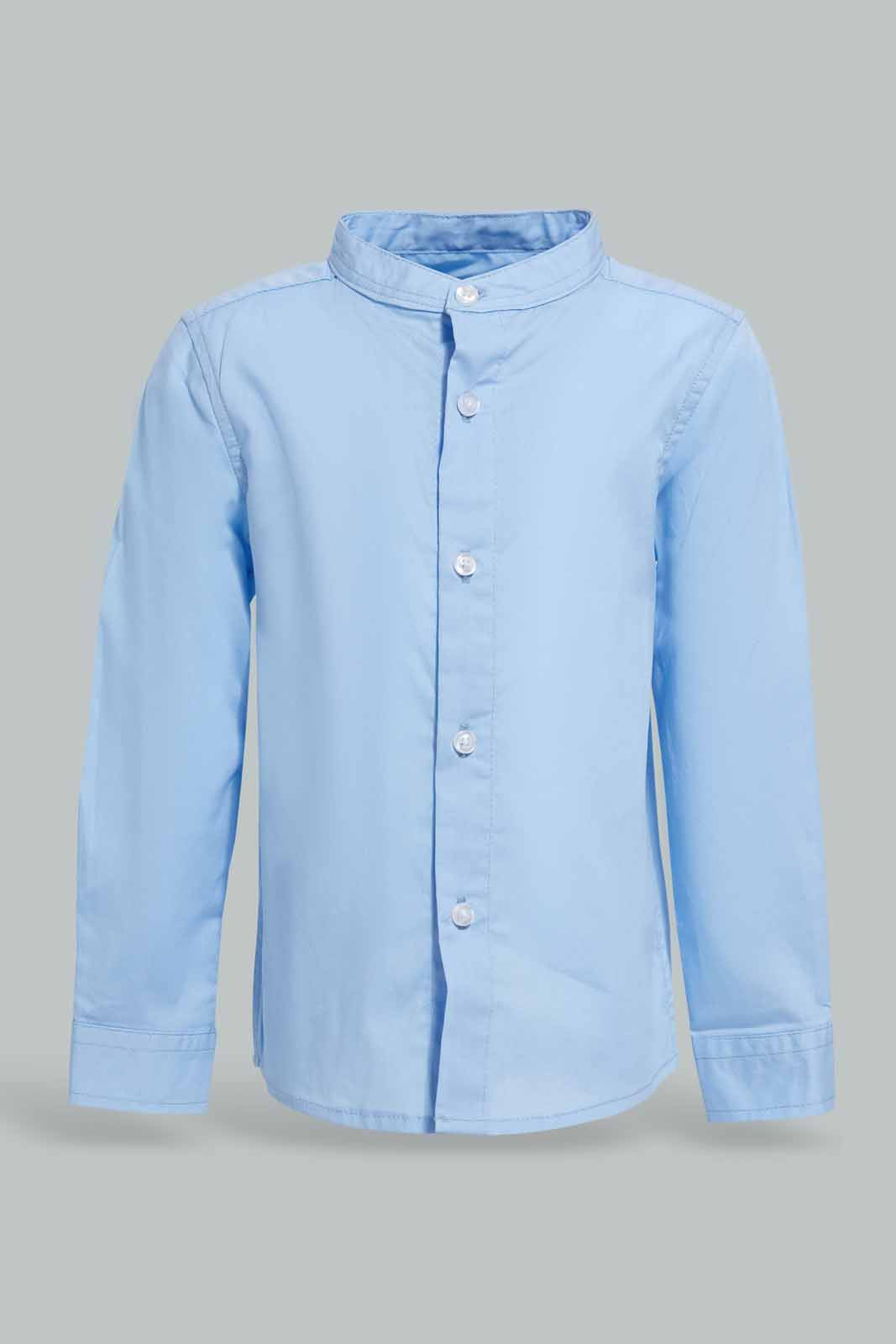 Redtag-Navy-Vestcoat-W/-Sku-Blue-L/S-Shirt-Category:Sets,-Colour:Navy,-Deals:New-In,-EID,-Filter:Infant-Boys-(3-to-24-Mths),-INB-Sets,-New-In-INB-APL,-Non-Sale,-Section:Boys-(0-to-14Yrs),-W22O-Infant-Boys-3 to 24 Months