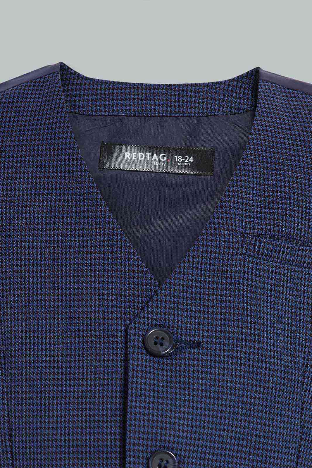 Redtag-Navy-Vestcoat-W/-Sku-Blue-L/S-Shirt-Category:Sets,-Colour:Navy,-Deals:New-In,-EID,-Filter:Infant-Boys-(3-to-24-Mths),-INB-Sets,-New-In-INB-APL,-Non-Sale,-Section:Boys-(0-to-14Yrs),-W22O-Infant-Boys-3 to 24 Months