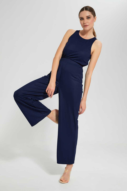 Redtag-Assorted-Sleeveless-Top-Category:Tops,-Colour:Navy,-Deals:New-In,-Filter:Women's-Clothing,-LEC,-LEC-Tops,-New-In-LEC,-Non-Sale,-Section:Women,-W22O-Women's-