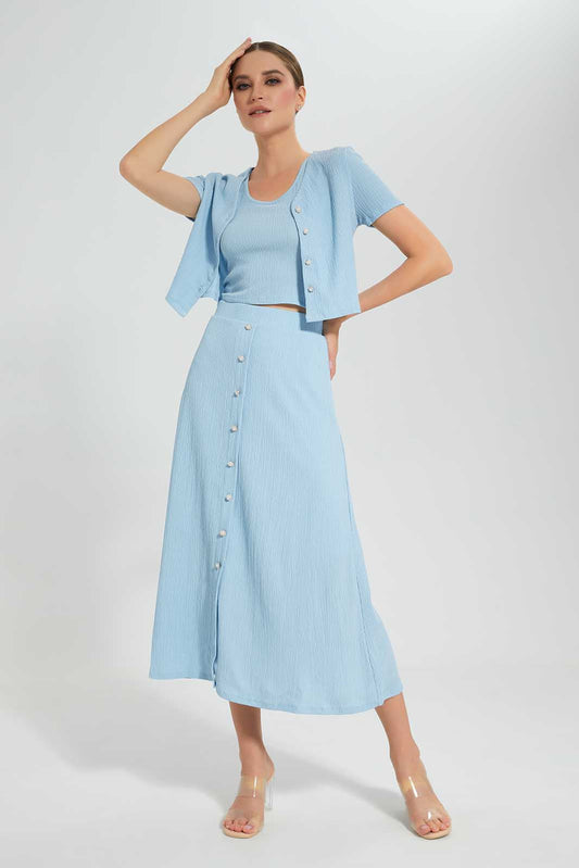 Redtag-Assorted-Off-Shoulder-Crop-Top-Category:Tops,-Colour:Sky-Blue,-Deals:New-In,-Filter:Women's-Clothing,-LEC,-LEC-Tops,-New-In-LEC,-Non-Sale,-Section:Women,-W22O-Women's-
