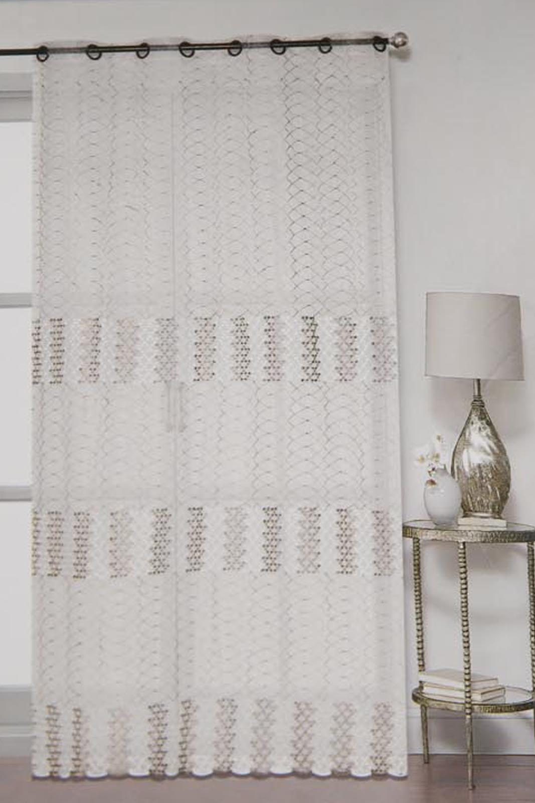Redtag-Beige-1-Piece-Sheer-Curtain-Category:Curtains,-Colour:Beige,-Deals:New-In,-Filter:Home-Bedroom,-HMW-BED-Curtains,-New-In-HMW-BED,-Non-Sale,-Section:Homewares,-W22O-Home-Bedroom-