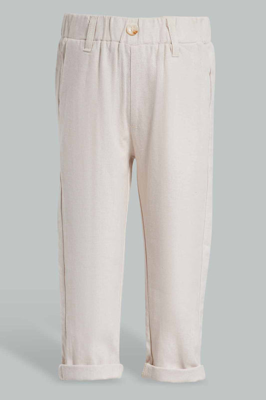 Redtag-Beige-Matching-Chinos-W/Vestcoat-Category:Trousers,-Colour:Beige,-Deals:New-In,-EID,-Filter:Infant-Boys-(3-to-24-Mths),-INB-Trousers,-New-In-INB-APL,-Non-Sale,-Section:Boys-(0-to-14Yrs),-W22O-Infant-Boys-3 to 24 Months