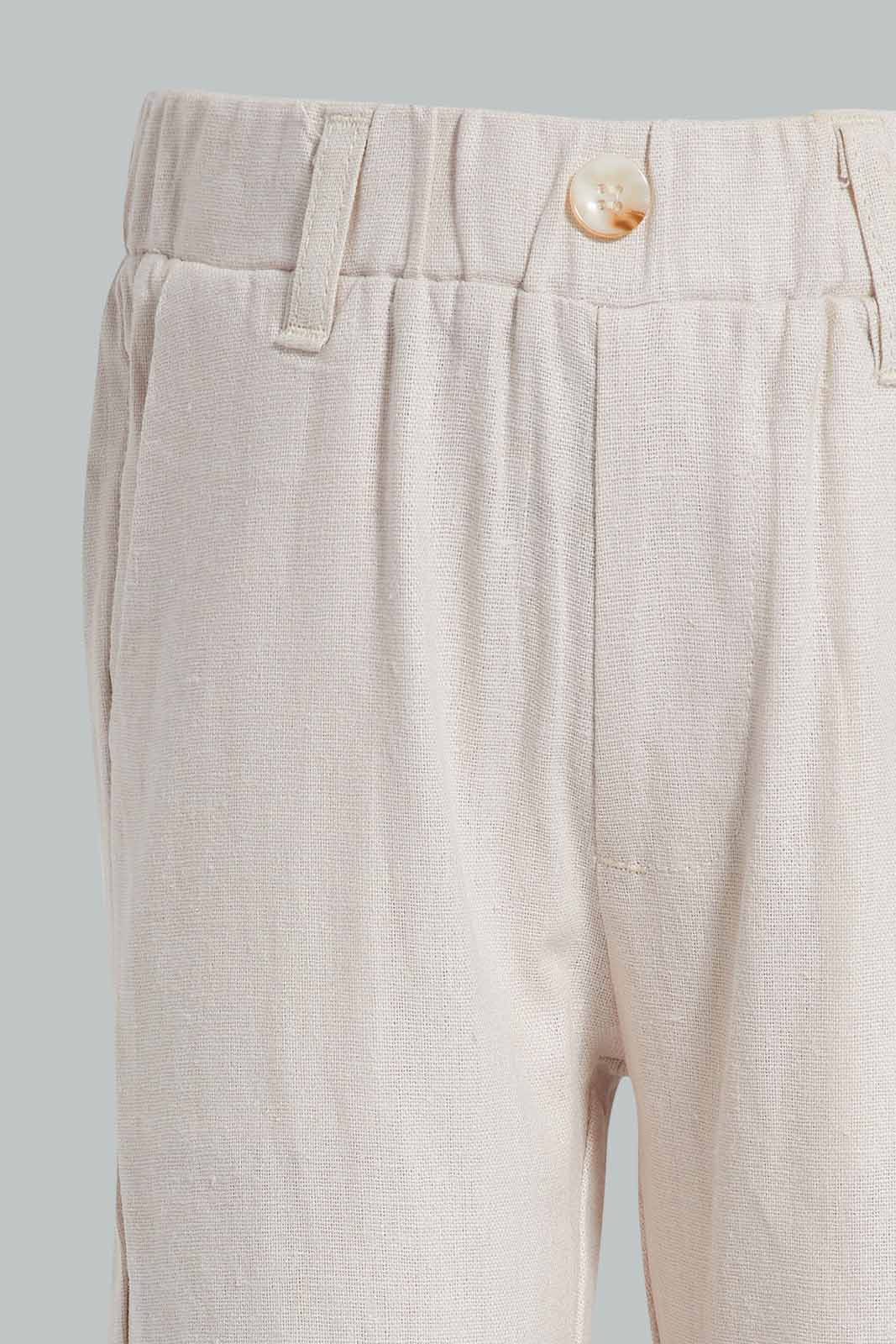 Redtag-Beige-Matching-Chinos-W/Vestcoat-Category:Trousers,-Colour:Beige,-Deals:New-In,-EID,-Filter:Infant-Boys-(3-to-24-Mths),-INB-Trousers,-New-In-INB-APL,-Non-Sale,-Section:Boys-(0-to-14Yrs),-W22O-Infant-Boys-3 to 24 Months