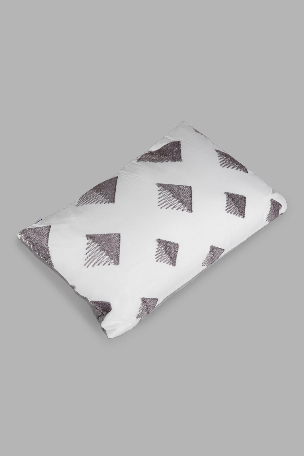 Redtag-Grey-7-Piece-Geometric-Embroidery-Comforter-Set-(King-Size)-Category:Comforters,-Colour:Grey,-Deals:New-In,-Filter:Home-Bedroom,-HMW-BED-Comforters,-New-In-HMW-BED,-Non-Sale,-Section:Homewares,-W22A-Home-Bedroom-