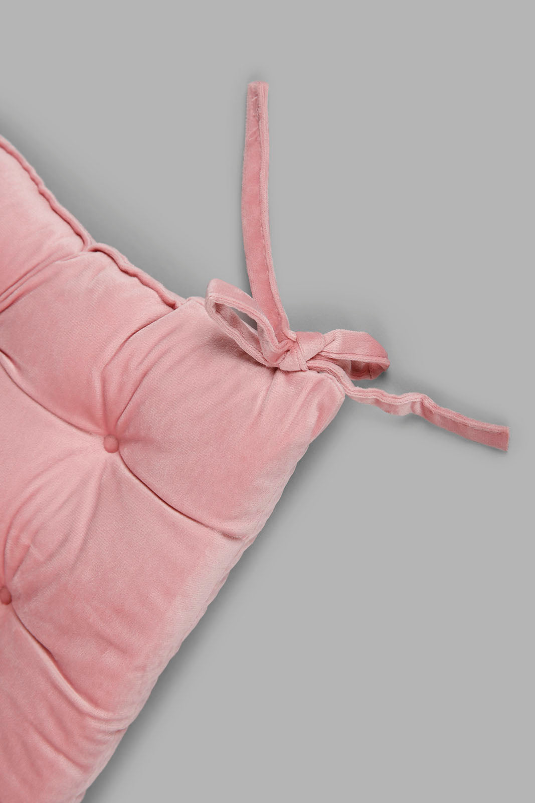 Redtag-Pink-Velvet-Chair-Pad-Category:Cushions,-Colour:Pink,-Deals:New-In,-Filter:Home-Bedroom,-HMW-BED-Cushions,-New-In-HMW-BED,-Non-Sale,-Section:Homewares,-W22A-Home-Bedroom-