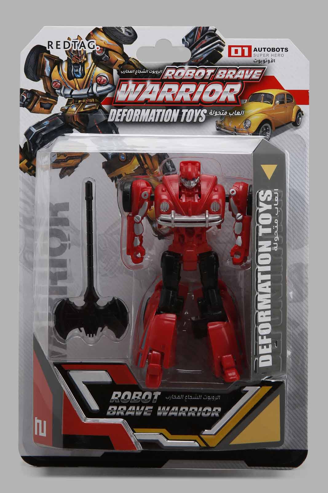 Redtag-Assorted-Deformation-Toys(Warrior-Team-Red/Yellow-Assorted)-365,-Category:Toys,-Colour:Assorted,-Filter:Toys-Accessories,-IMP-Toys,-New-In,-New-In-IMP-ACC,-Non-Sale,-Section:Girls-(0-to-14Yrs)-Toys-