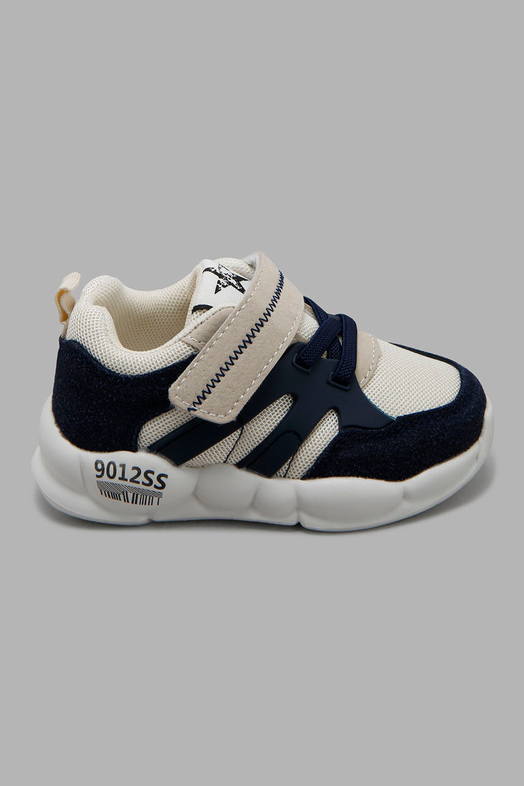 Redtag-Beige-Chunky-Sneaker-Category:Shoes,-Colour:Beige,-Deals:New-In,-Filter:Boys-Footwear-(1-to-3-Yrs),-INB-Shoes,-New-In-INB-FOO,-Non-Sale,-Section:Boys-(0-to-14Yrs),-W22B-Infant-Boys-1 to 3 Years
