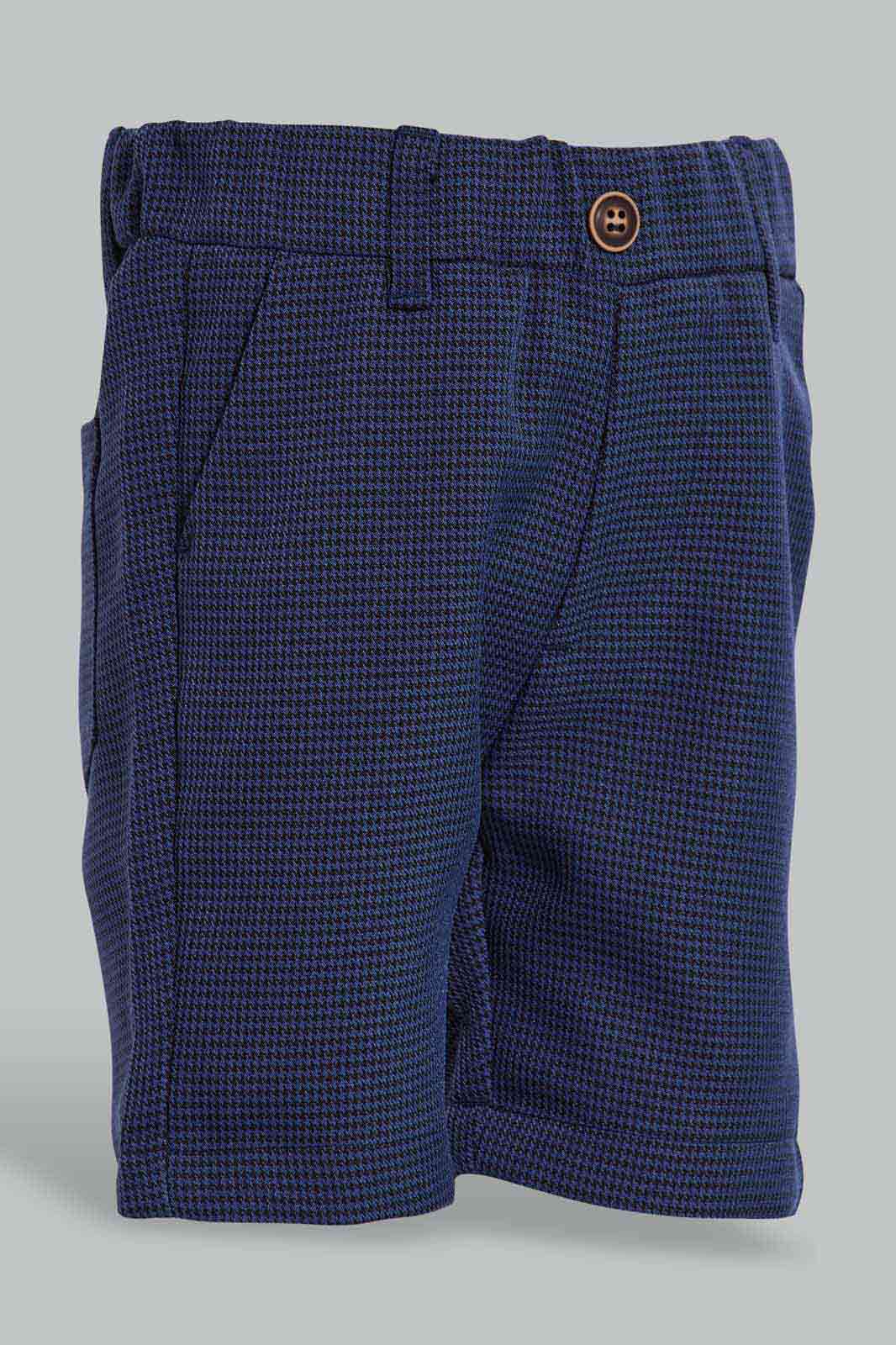 Redtag-Navy-Matching-Shorts-W/-Vestcoat-Category:Shorts,-Colour:Navy,-Deals:New-In,-EID,-Filter:Infant-Boys-(3-to-24-Mths),-INB-Shorts,-New-In-INB-APL,-Non-Sale,-Section:Boys-(0-to-14Yrs),-W22O-Infant-Boys-3 to 24 Months
