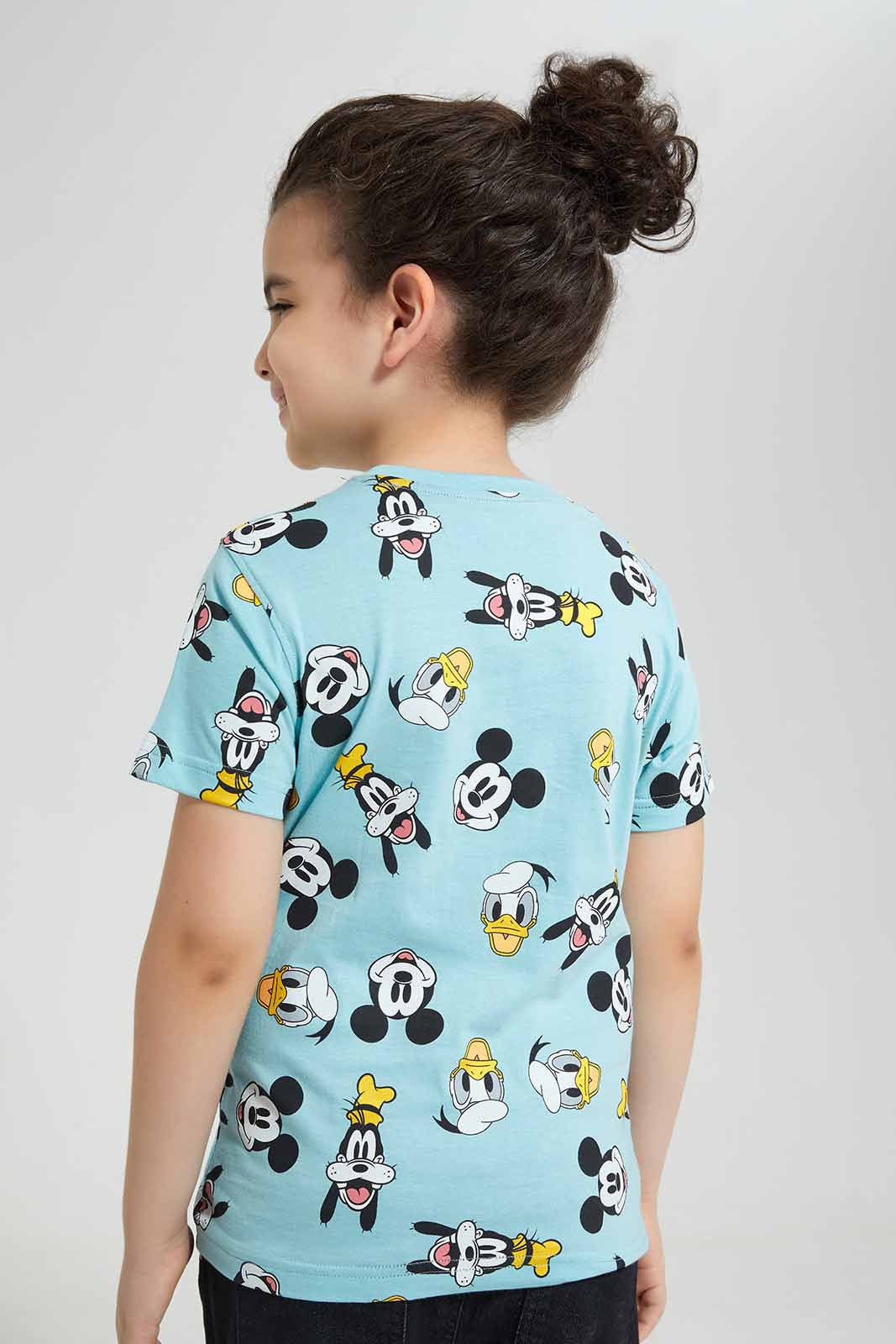 Redtag-Aqua-Printed-Mickey-Mouse-SS-T-Shirt-BOY-T-Shirts,-Category:T-Shirts,-CHR,-Colour:Blue,-Deals:New-In,-Filter:Boys-(2-to-8-Yrs),-New-In-BOY-APL,-Non-Sale,-Section:Boys-(0-to-14Yrs),-TBL,-W22O-Boys-2 to 8 Years