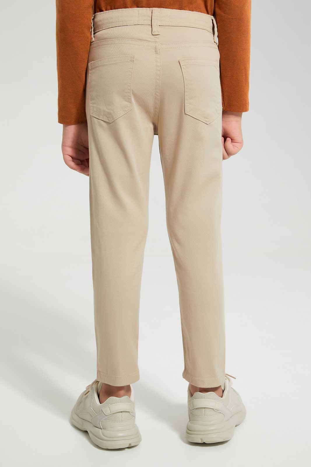 Redtag-Beige-Coloured-Twill-Stretch-Jean-BOY-Jeans,-Category:Jeans,-Colour:Beige,-Deals:New-In,-Filter:Boys-(2-to-8-Yrs),-New-In-BOY,-Non-Sale,-Section:Boys-(0-to-14Yrs),-W22O-Boys-2 to 8 Years