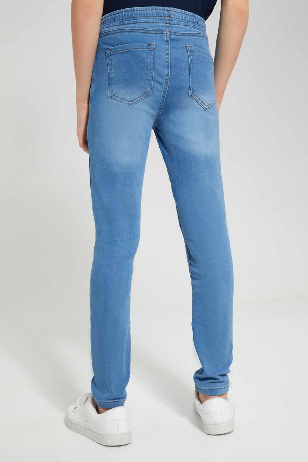 Redtag-Light-Wash-Pull-On-Jeans-BSR-Jeans,-Category:Jeans,-Colour:Light-Wash,-Deals:New-In,-Filter:Senior-Boys-(8-to-14-Yrs),-FIT-WALL-(FTW),-New-In-BSR-APL,-Non-Sale,-Section:Boys-(0-to-14Yrs),-W22O-Senior-Boys-9 to 14 Years