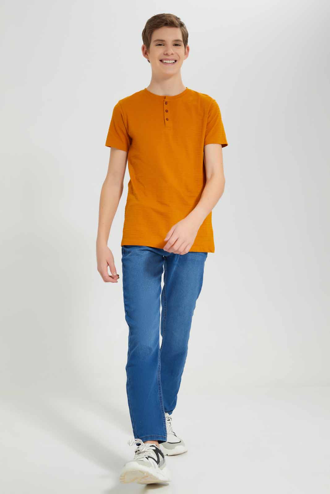 Redtag-Blue-Pull-On-Jeans-BSR-Jeans,-Category:Jeans,-Colour:Blue,-Deals:New-In,-Filter:Senior-Boys-(8-to-14-Yrs),-FIT-WALL-(FTW),-New-In-BSR-APL,-Non-Sale,-Section:Boys-(0-to-14Yrs),-W22O-Senior-Boys-9 to 14 Years