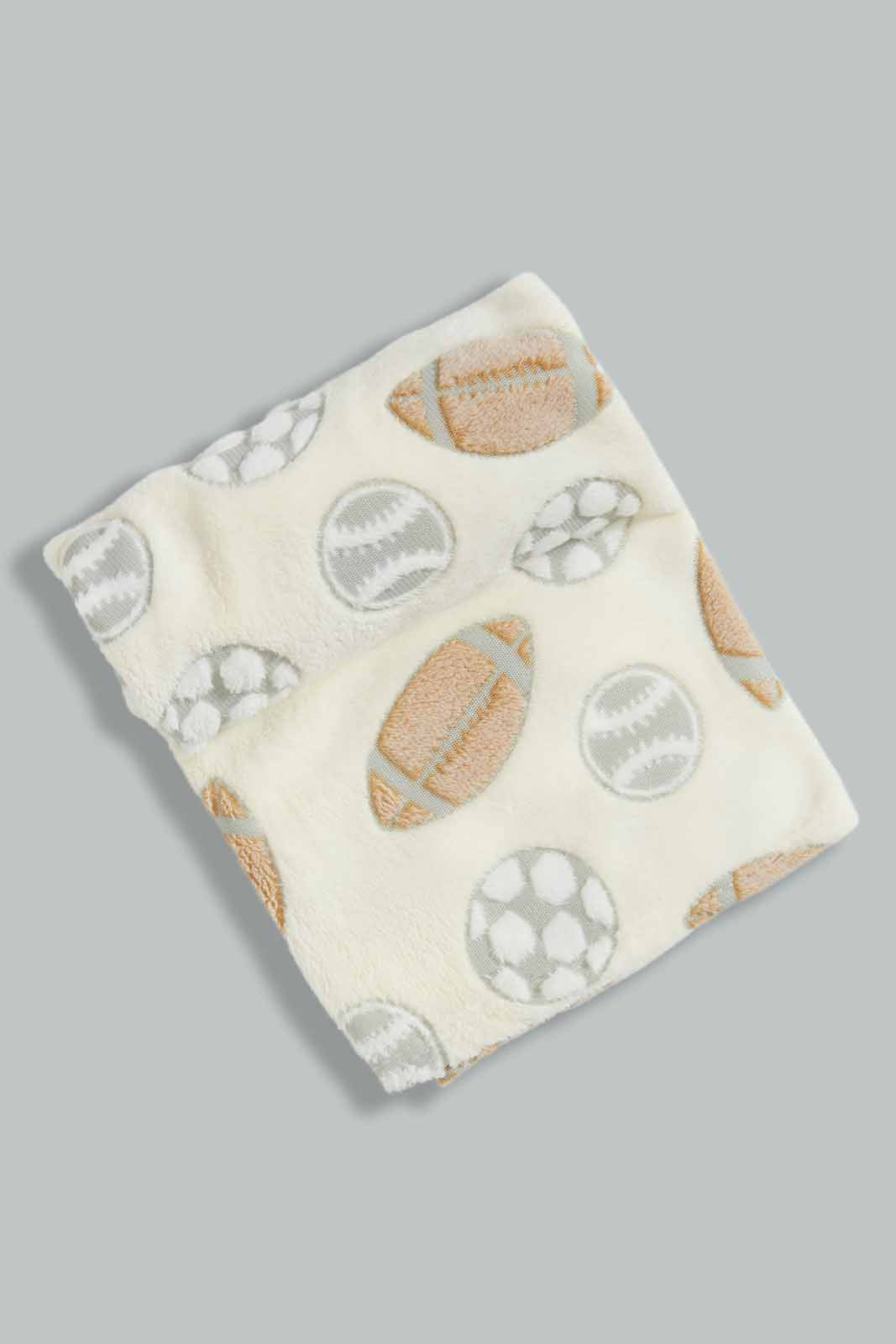 Redtag-Beige-Jacquard-Blanket-Category:Newborn-Accessories,-Colour:Beige,-Deals:New-In,-Filter:Baby-(0-to-12-Mths),-NBB-Newborn-Accessories,-New-In-NBB-APL,-Non-Sale,-PPE,-Section:Boys-(0-to-14Yrs),-W22O-Baby-0 to 12 Months