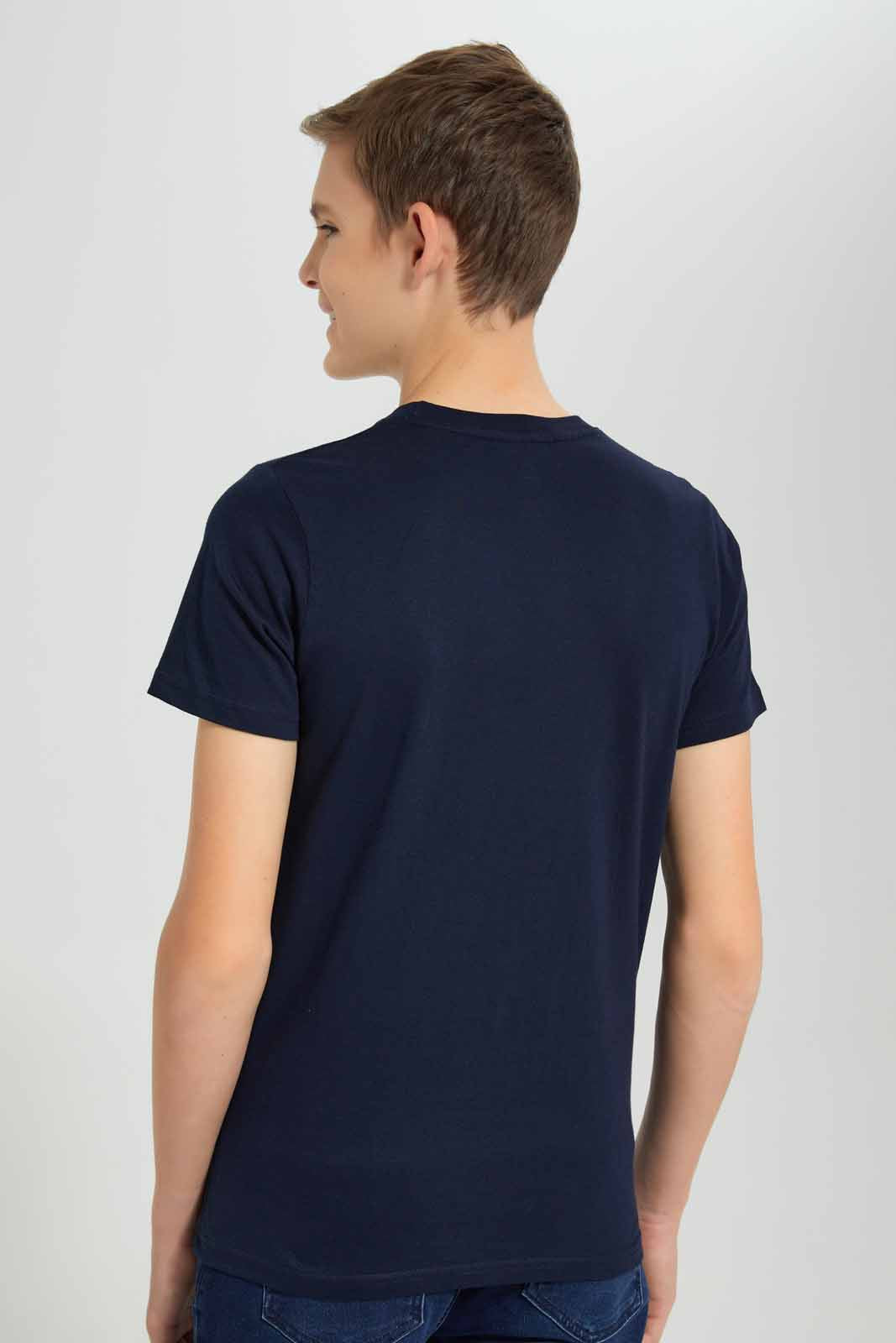 Senior Boys Navy Superman T-Shirt