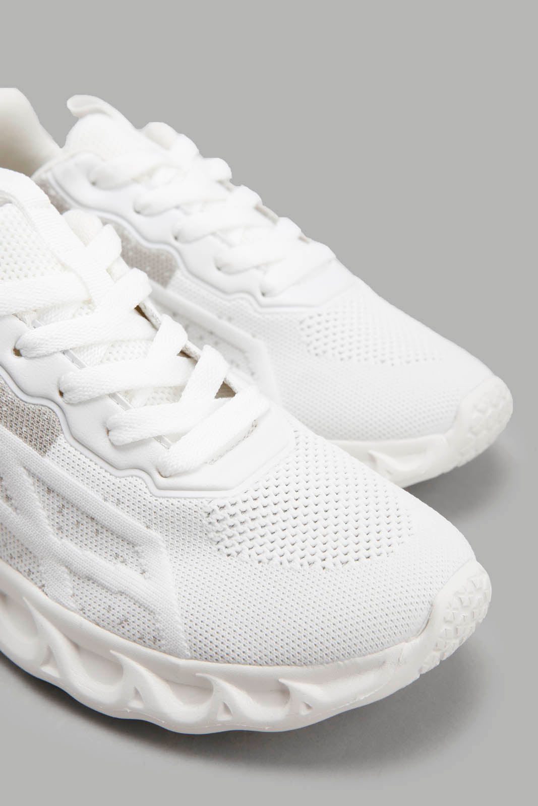 Redtag-White-Knit-Sneaker-BSR-Trainers,-Category:Trainers,-Colour:White,-Deals:New-In,-Filter:Boys-Footwear-(5-to-14-Yrs),-New-In-BSR-FOO,-Non-Sale,-Section:Boys-(0-to-14Yrs),-W22A-Senior-Boys-5 to 14 Years
