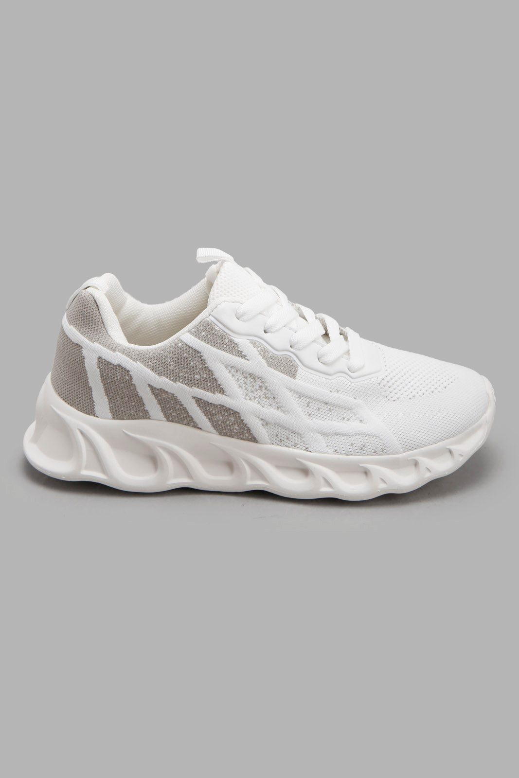 Redtag-White-Knit-Sneaker-BSR-Trainers,-Category:Trainers,-Colour:White,-Deals:New-In,-Filter:Boys-Footwear-(5-to-14-Yrs),-New-In-BSR-FOO,-Non-Sale,-Section:Boys-(0-to-14Yrs),-W22A-Senior-Boys-5 to 14 Years