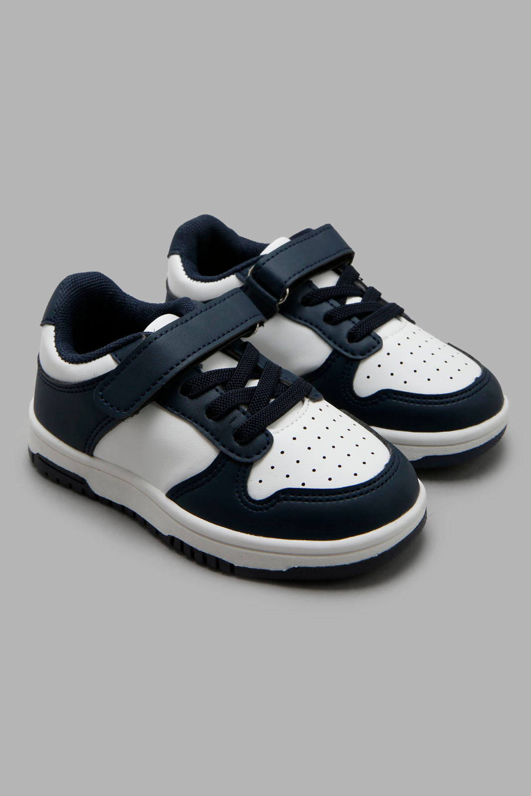 Redtag-Navy-Velcro-Strap-Sneaker-Category:Shoes,-Colour:Navy,-Deals:New-In,-Filter:Boys-Footwear-(1-to-3-Yrs),-INB-Shoes,-New-In-INB-FOO,-Non-Sale,-Section:Boys-(0-to-14Yrs),-W22A-Infant-Boys-1 to 3 Years