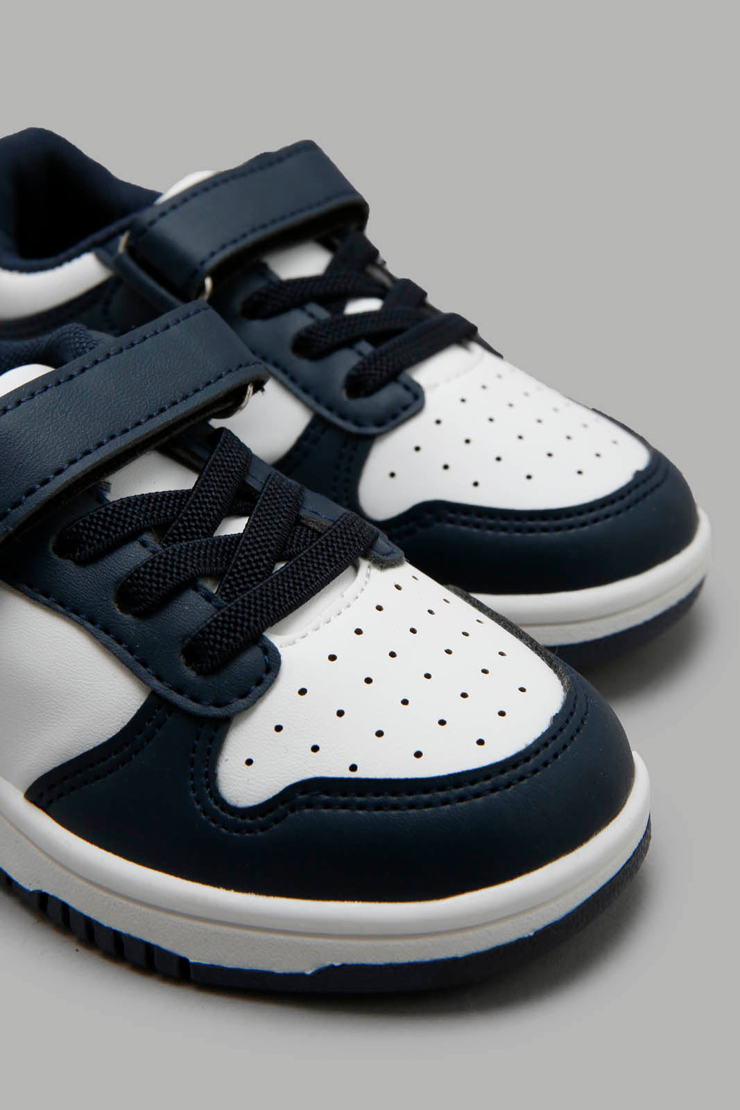 Redtag-Navy-Velcro-Strap-Sneaker-Category:Shoes,-Colour:Navy,-Deals:New-In,-Filter:Boys-Footwear-(1-to-3-Yrs),-INB-Shoes,-New-In-INB-FOO,-Non-Sale,-Section:Boys-(0-to-14Yrs),-W22A-Infant-Boys-1 to 3 Years