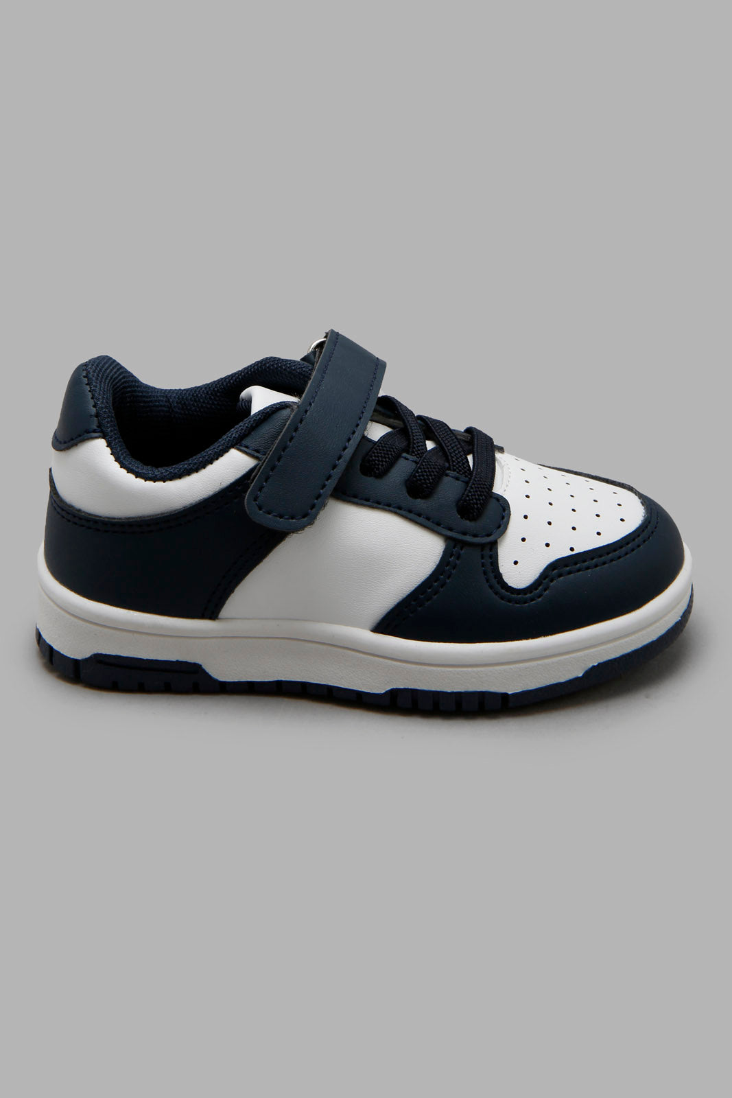Redtag-Navy-Velcro-Strap-Sneaker-Category:Shoes,-Colour:Navy,-Deals:New-In,-Filter:Boys-Footwear-(1-to-3-Yrs),-INB-Shoes,-New-In-INB-FOO,-Non-Sale,-Section:Boys-(0-to-14Yrs),-W22A-Infant-Boys-1 to 3 Years