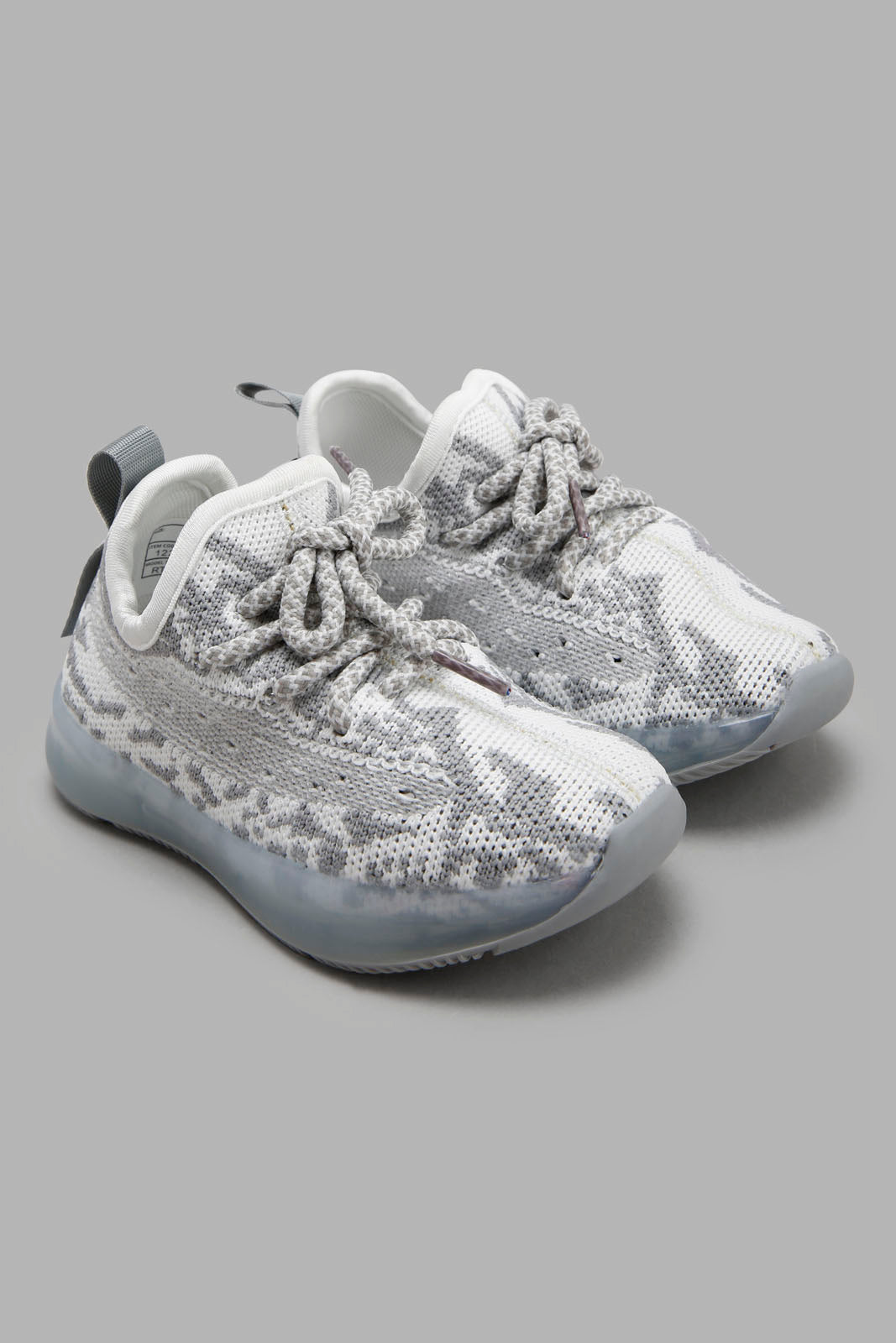Redtag-Grey-Led-Slip-On-Sneaker-Category:Shoes,-Colour:Grey,-Deals:New-In,-Filter:Boys-Footwear-(1-to-3-Yrs),-INB-Shoes,-New-In-INB-FOO,-Non-Sale,-Section:Boys-(0-to-14Yrs),-W22A-Infant-Boys-1 to 3 Years