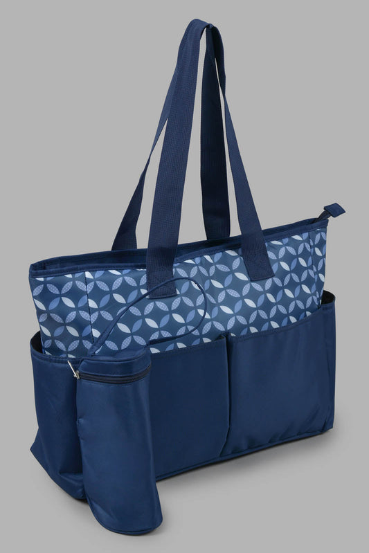 Redtag-Navy-Mama-Bag-Category:Bags,-Colour:Navy,-Filter:Newborn-Accessories,-NBN-Bags,-New-In,-New-In-NBN-ACC,-Non-Sale,-Section:Boys-(0-to-14Yrs),-W22O-New-Born-Baby-
