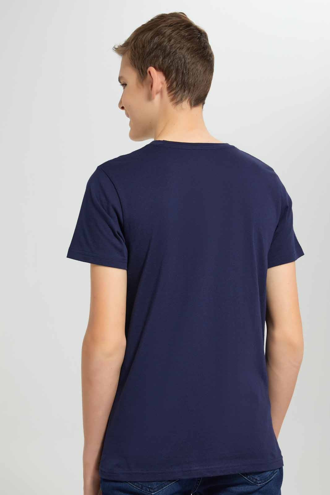 Redtag-Navy-100%-Effort-Graphic-T-Shirt-BSR-T-Shirts,-Category:T-Shirts,-Colour:Navy,-Deals:New-In,-Filter:Senior-Boys-(9-to-14-Yrs),-New-In-BSR-APL,-Non-Sale,-Section:Boys-(0-to-14Yrs),-TBL,-W22O-Senior-Boys-9 to 14 Years