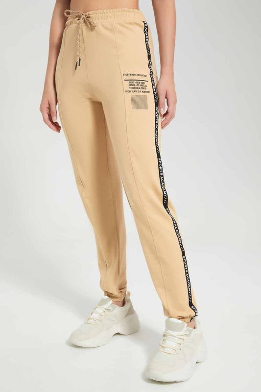 Redtag-Blue-Basic-Jogger-With-Side-Applique-Category:Joggers,-Colour:Blue,-Deals:New-In,-Filter:Women's-Clothing,-New-In-Women-APL,-Non-Sale,-Section:Women,-TBL,-W22O,-Women-Joggers-Women's-