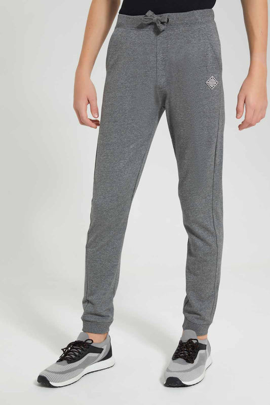 Redtag-Charcoal-Table-Active-Pant-BSR-Joggers,-Category:Joggers,-Colour:Charcoal,-Deals:New-In,-Filter:Senior-Boys-(9-to-14-Yrs),-New-In-BSR-APL,-Non-Sale,-Section:Boys-(0-to-14Yrs),-TBL,-W22O-Senior-Boys-9 to 14 Years