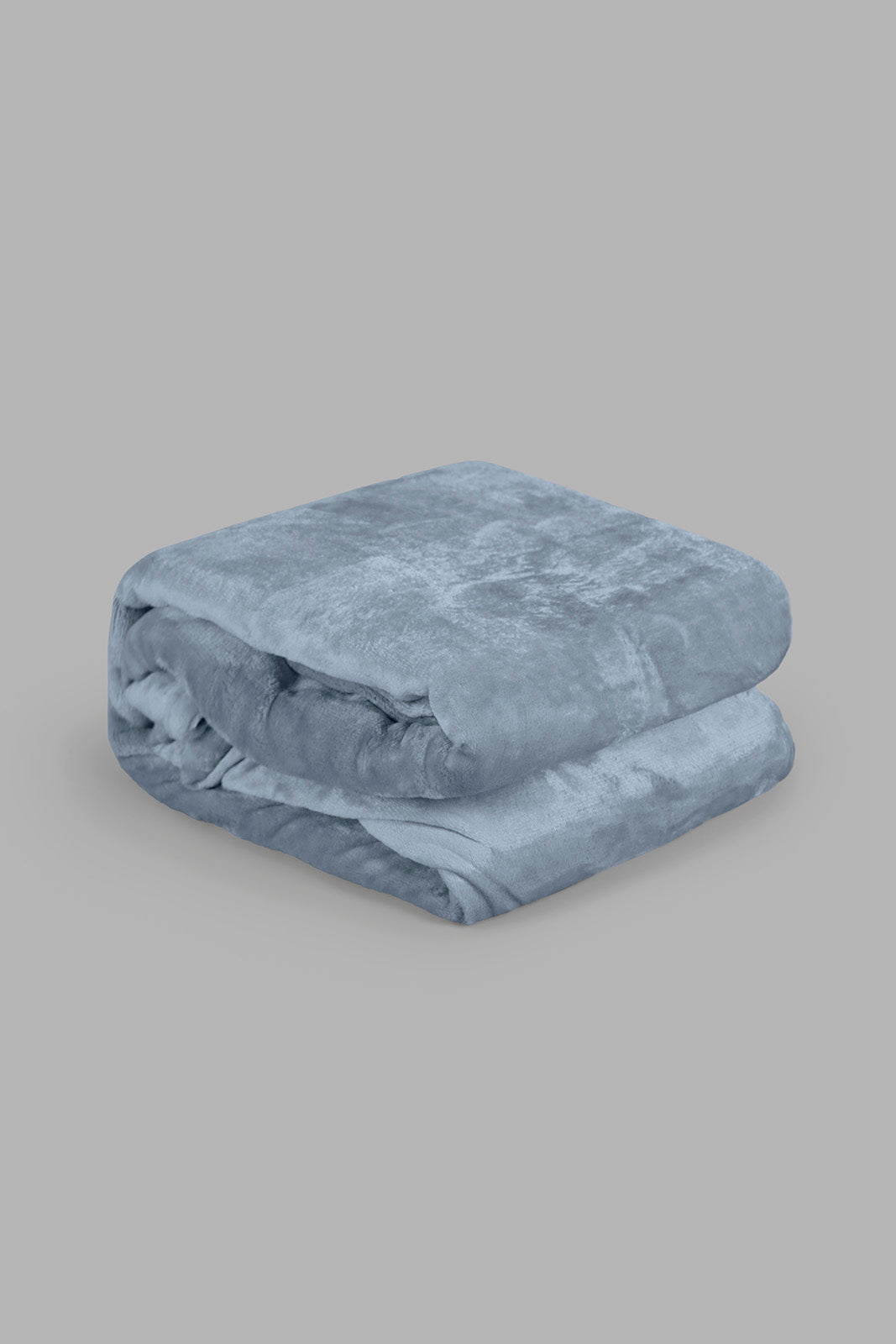 Blue Plain Ultra Soft Blanket (Single Size)