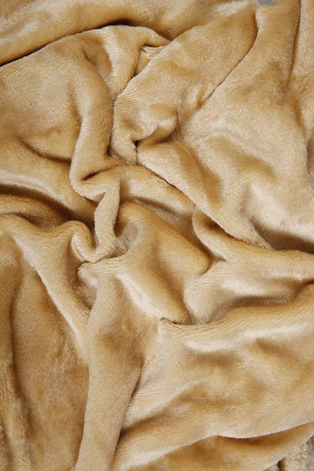 Yellow Plain Ultra Soft Blanket (Single Size)