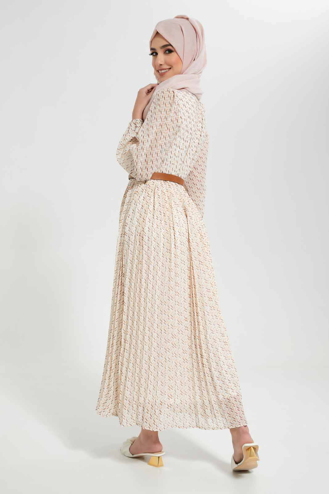 Redtag-Allover-Printed-Belted-Dress-Category:Dresses,-Colour:Assorted,-Deals:New-In,-Filter:Women's-Clothing,-LMC,-New-In-Women-APL,-Non-Sale,-Section:Women,-W22O,-Women-Dresses--