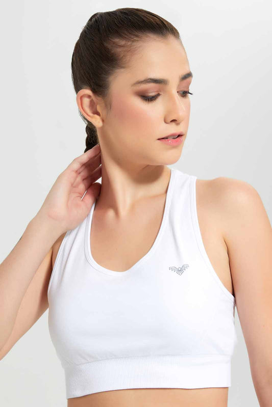 Redtag-White-Sports-Bra-Category:T-Shirts,-Colour:White,-Deals:New-In,-Filter:Women's-Clothing,-New-In-Women-APL,-Non-Sale,-SBA,-Section:Women,-W22O,-Women-T-Shirts-Women's-