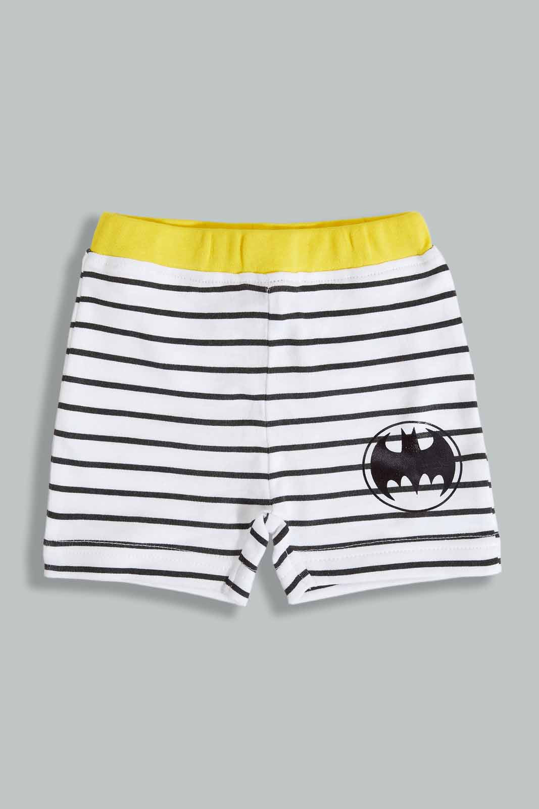 Redtag-Yellow-Batman-4-Piece-Pack-Gift-Box-Category:Gift-Sets,-Colour:Yellow,-Deals:New-In,-Filter:Baby-(0-to-12-Mths),-NBB-Gift-Sets,-New-In-NBB-APL,-Non-Sale,-Section:Boys-(0-to-14Yrs),-W22O-Baby-0 to 12 Months