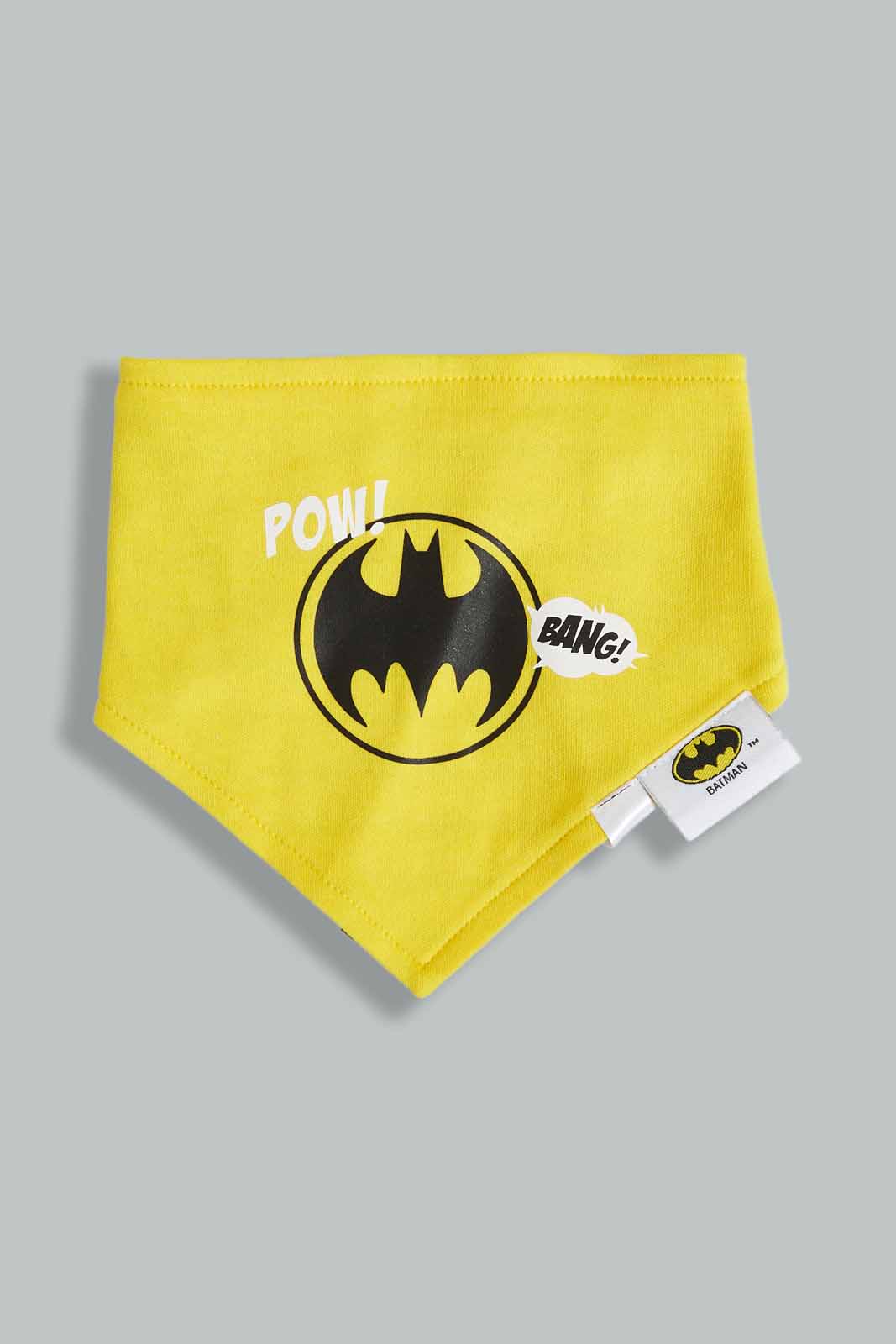 Redtag-Yellow-Batman-4-Piece-Pack-Gift-Box-Category:Gift-Sets,-Colour:Yellow,-Deals:New-In,-Filter:Baby-(0-to-12-Mths),-NBB-Gift-Sets,-New-In-NBB-APL,-Non-Sale,-Section:Boys-(0-to-14Yrs),-W22O-Baby-0 to 12 Months