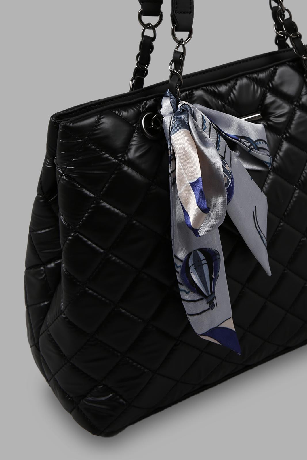 Redtag-Black-Tote-Bag-Category:Bags,-Colour:Black,-Filter:Women's-Accessories,-New-In,-New-In-Women-ACC,-Non-Sale,-Section:Women,-W22A,-Women-Bags-Women-