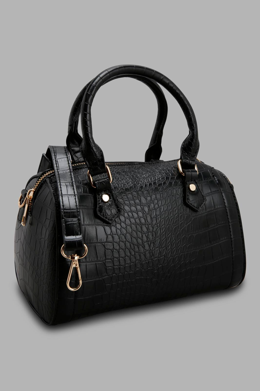 Redtag-Black-Day-Bag-Category:Bags,-Colour:Black,-Filter:Women's-Accessories,-New-In,-New-In-Women-ACC,-Non-Sale,-Section:Women,-W22A,-Women-Bags-Women-