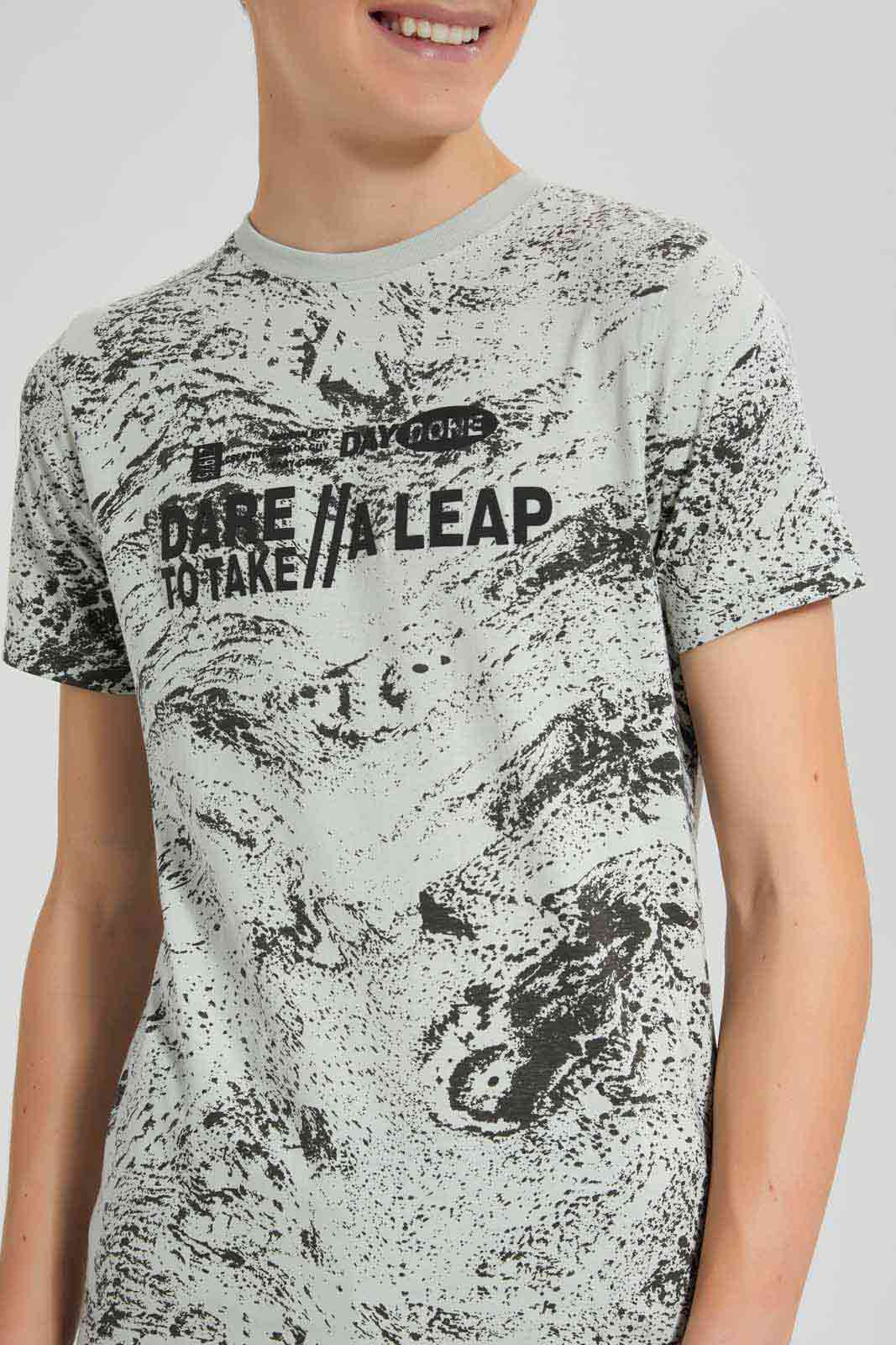Redtag-White-Marble-T-Shirt-BSR-T-Shirts,-Category:T-Shirts,-CHR,-Colour:White,-Deals:New-In,-Filter:Senior-Boys-(9-to-14-Yrs),-New-In-BSR-APL,-Non-Sale,-Section:Boys-(0-to-14Yrs),-TBL,-W22O-Senior-Boys-9 to 14 Years