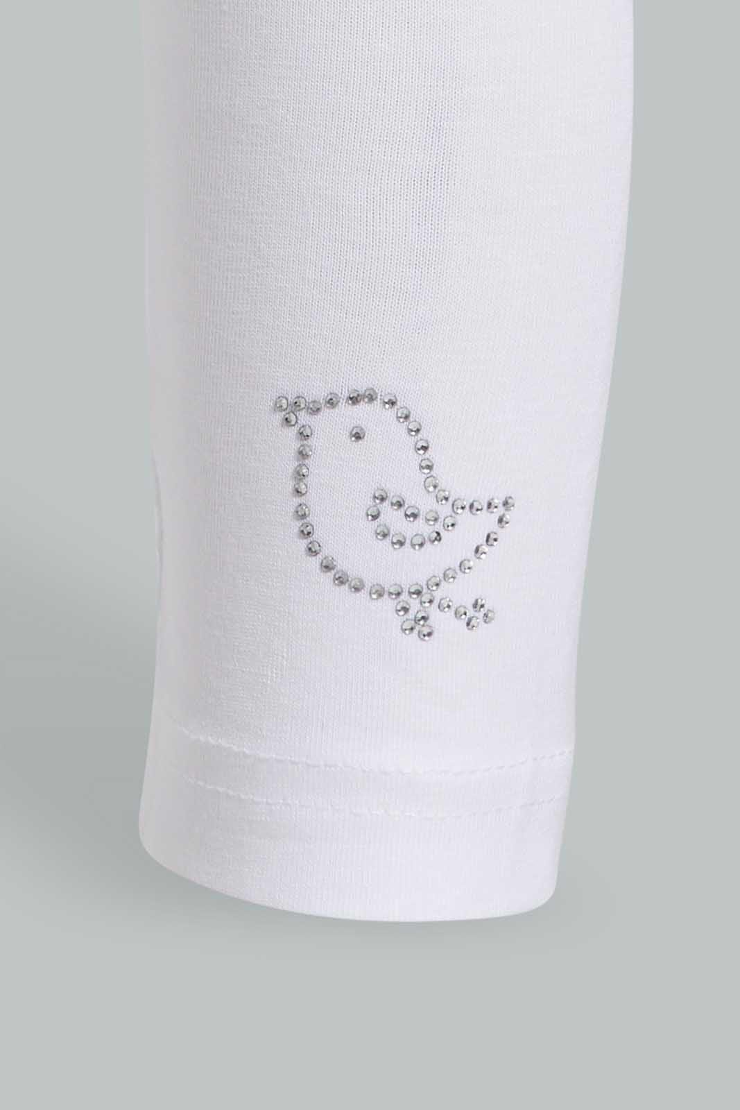 Redtag-White-Solid-Legging-With-Motif-Category:Leggings,-Colour:White,-Deals:New-In,-Filter:Infant-Girls-(3-to-24-Mths),-ING-Leggings,-New-In-ING-APL,-Non-Sale,-Section:Girls-(0-to-14Yrs),-TBL,-W22O-Infant-Girls-3 to 24 Months