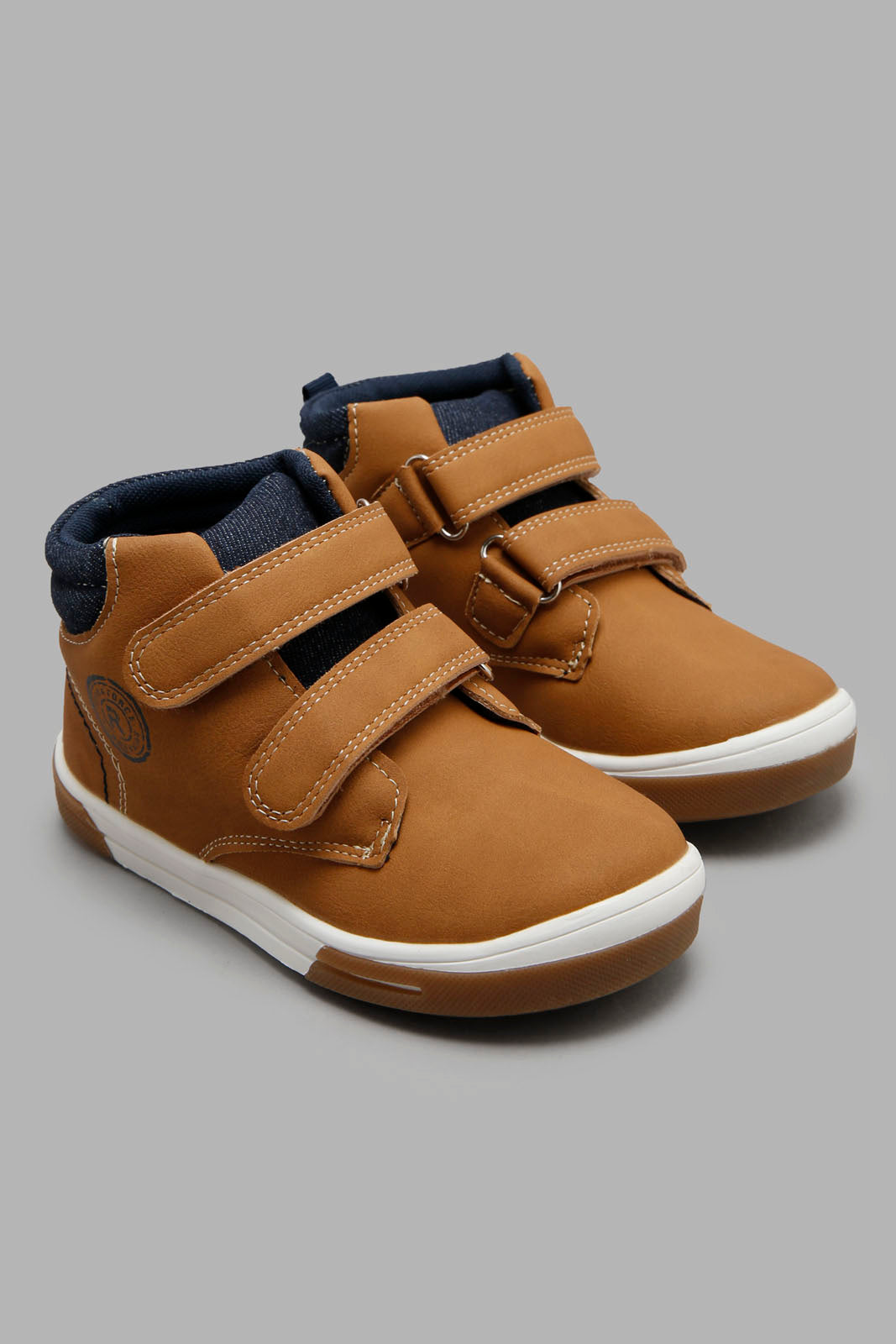 Redtag-Tan-Material-Block-Chukka-Boots-BOY-Boots,-Category:Boots,-Colour:Tan,-Deals:New-In,-Filter:Boys-Footwear-(3-to-5-Yrs),-New-In-BOY-FOO,-Non-Sale,-Section:Boys-(0-to-14Yrs),-W22A-Boys-3 to 5 Years