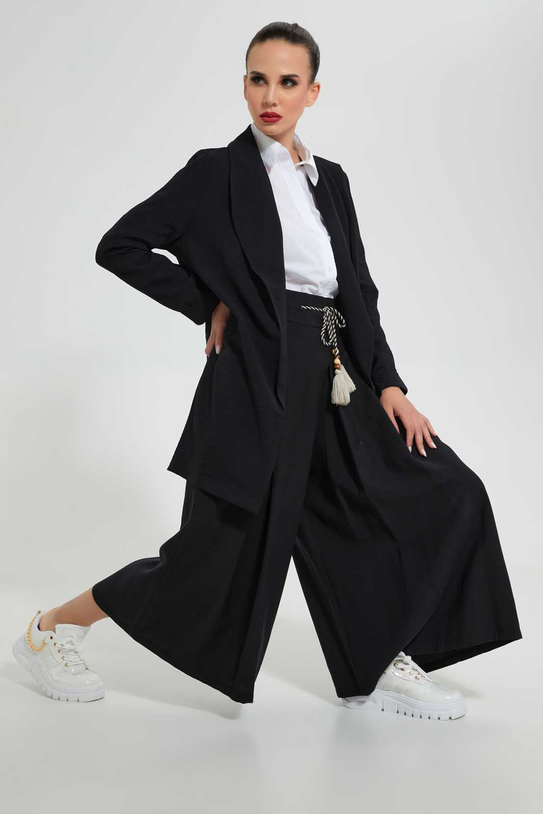 Redtag-Black-Collared-Cardigan-Cardigans--