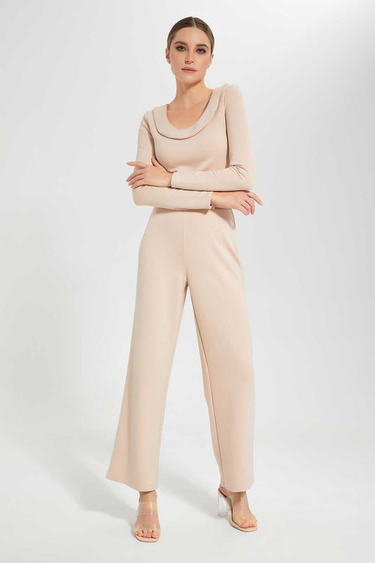 Redtag-Beige-Straight-Fit-Trouser-Category:Trousers,-Colour:Beige,-Deals:New-In,-Filter:Women's-Clothing,-LEC,-LEC-Trousers,-New-In-LEC,-Non-Sale,-Section:Women,-W22O-Women's-