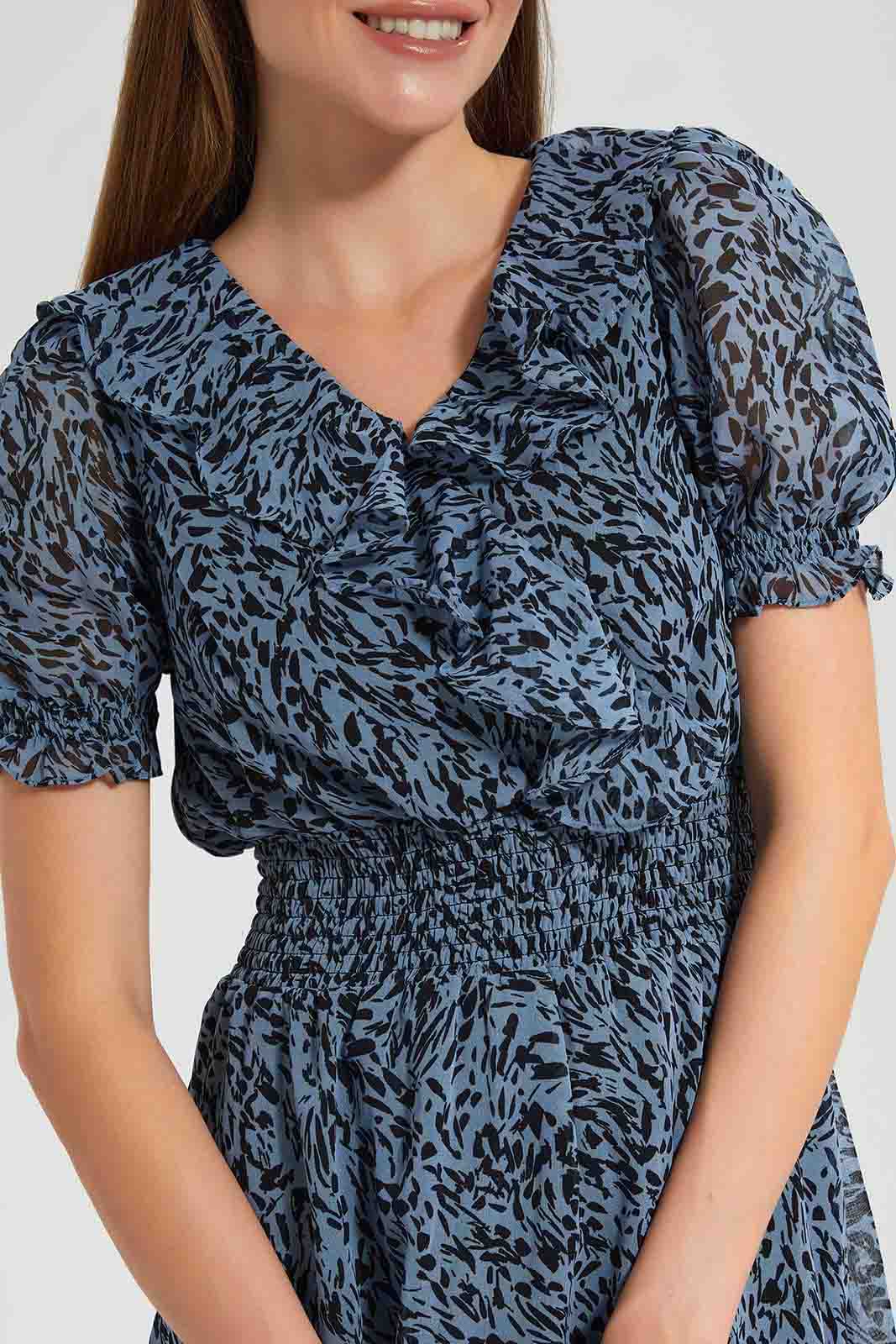 Redtag-Assorted-Printed-Dress-Category:Dresses,-Colour:Assorted,-Deals:New-In,-Filter:Women's-Clothing,-LEC,-LEC-Dresses,-New-In-LEC,-Non-Sale,-Section:Women,-W22O-Women's-