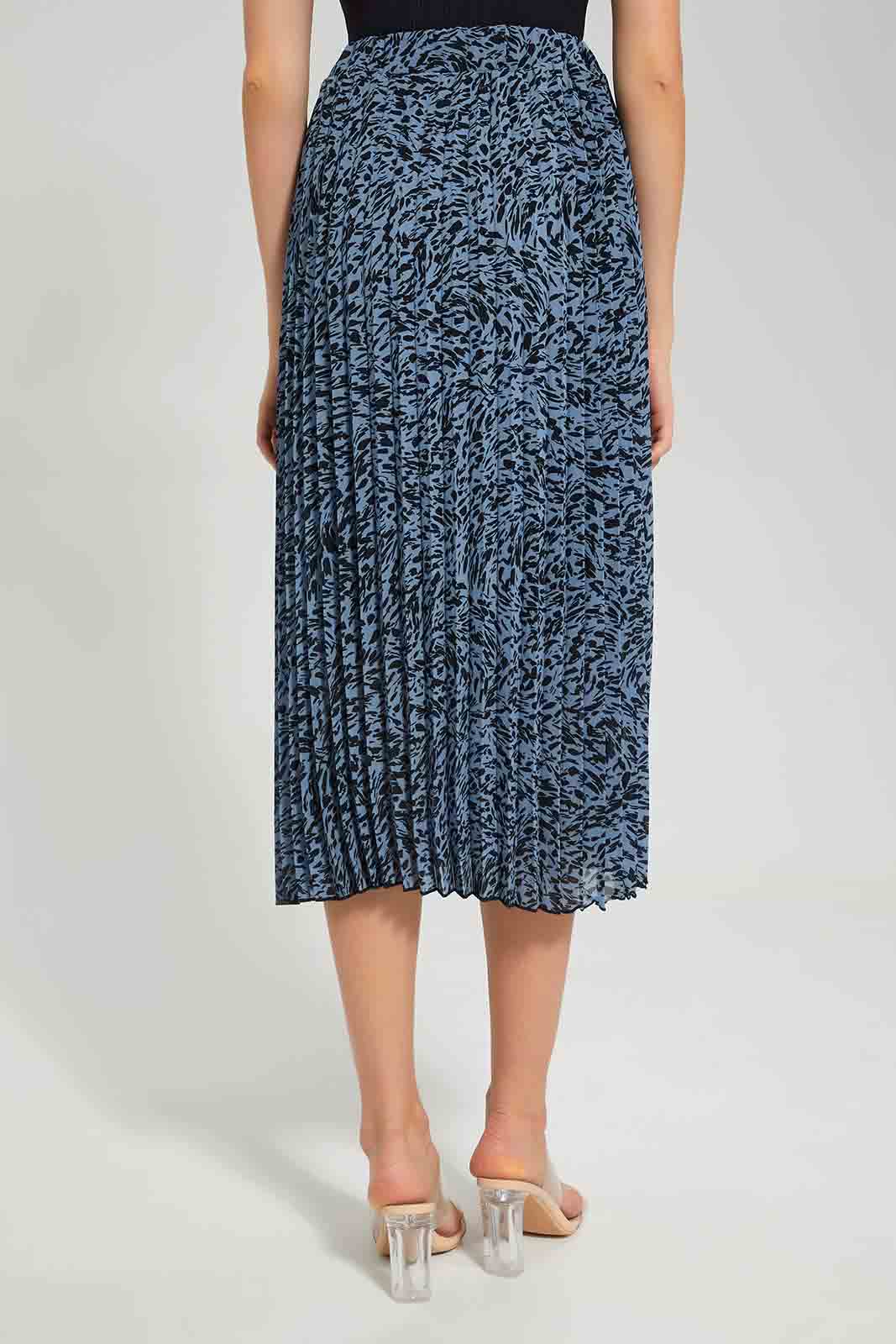 Redtag-Assorted-Printed-Pleated-Skirt-Category:Skirts,-Colour:Assorted,-Deals:New-In,-Filter:Women's-Clothing,-LEC,-LEC-Skirts,-New-In-LEC,-Non-Sale,-Section:Women,-W22O-Women's-