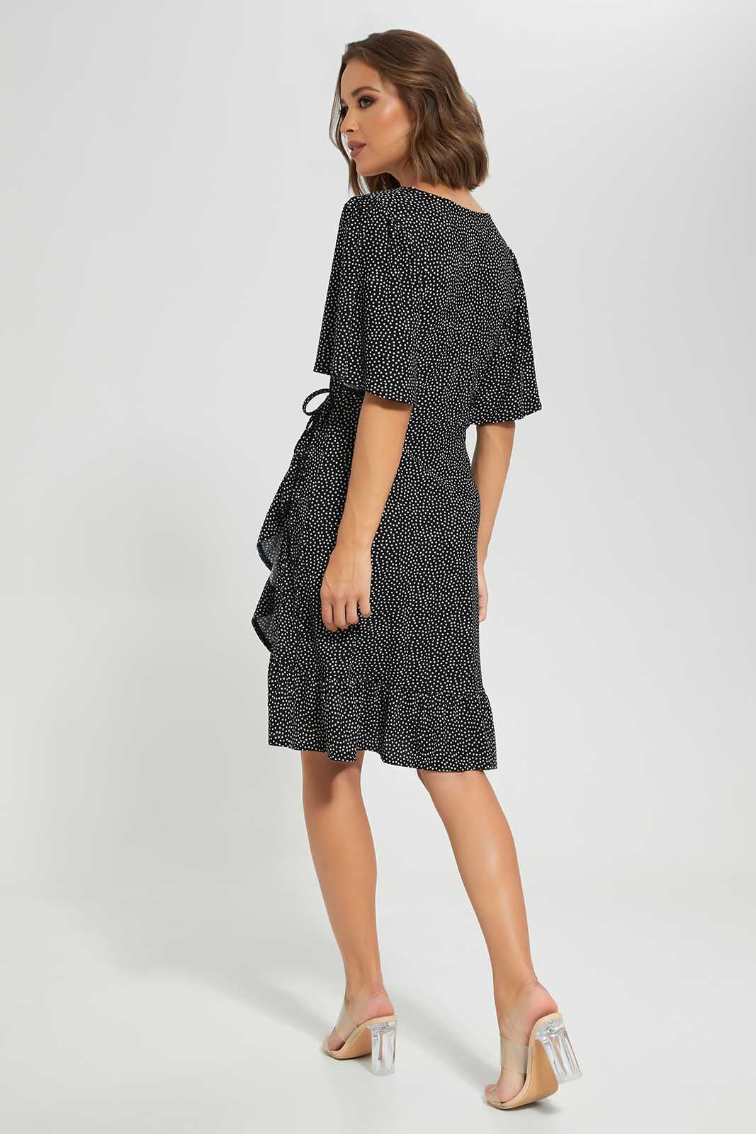 Redtag-Assorted-Wrap-Around-Dress-Category:Dresses,-Colour:Assorted,-Deals:New-In,-Filter:Women's-Clothing,-LEC,-LEC-Dresses,-New-In-LEC-APL,-Non-Sale,-Section:Women,-W22O-Women's-