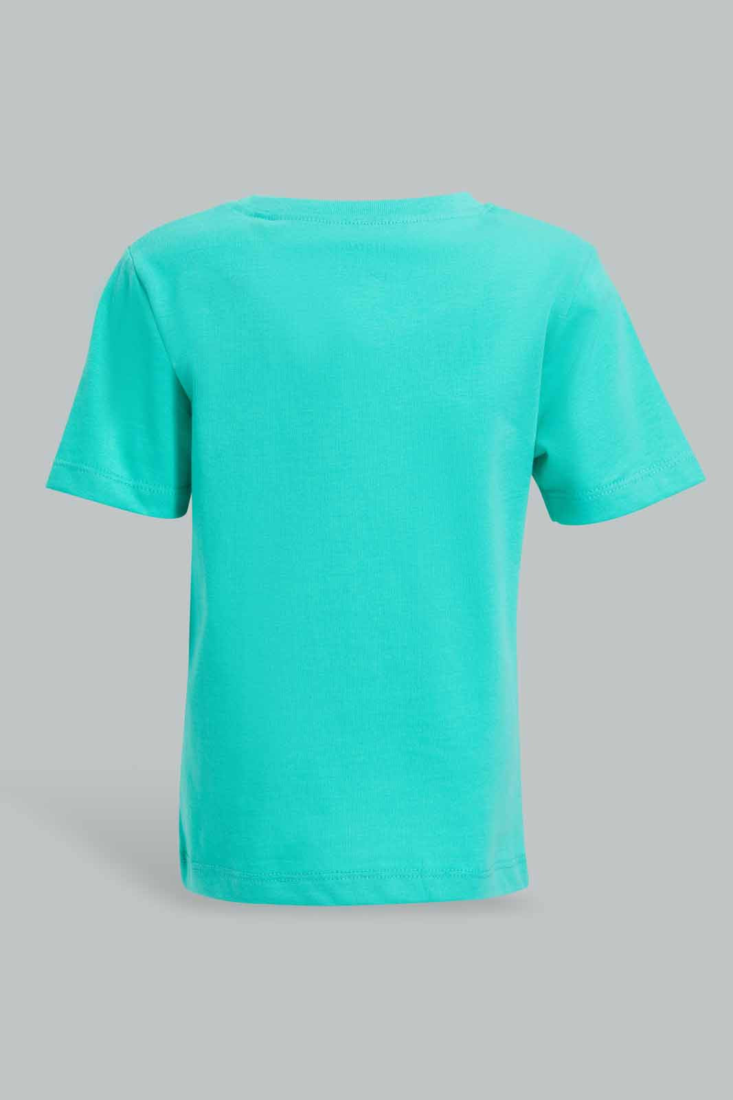 Redtag-Green-Fun-Graphic-Short-Slv-Tshirt-Category:T-Shirts,-Colour:Green,-Deals:New-In,-Filter:Infant-Boys-(3-to-24-Mths),-INB-T-Shirts,-New-In-INB-APL,-Non-Sale,-Section:Boys-(0-to-14Yrs),-TBL,-W22O-Infant-Boys-3 to 24 Months