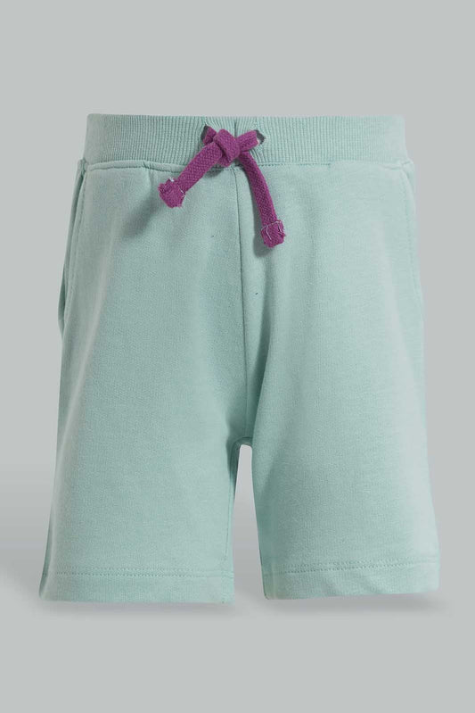Redtag-Subtle-Green-Active-Short-Category:Shorts,-Colour:Green,-Deals:New-In,-Filter:Infant-Boys-(3-to-24-Mths),-INB-Shorts,-New-In-INB-APL,-Non-Sale,-Section:Boys-(0-to-14Yrs),-TBL,-W22O-Infant-Boys-3 to 24 Months