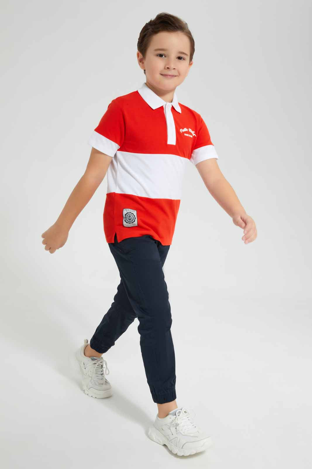 Redtag-Red-Rugby-Polo-Shirt-BOY-Polo-T-Shirts,-Category:Polo-T-Shirts,-Colour:Red,-Deals:New-In,-Filter:Boys-(2-to-8-Yrs),-New-In-BOY-APL,-Non-Sale,-Section:Boys-(0-to-14Yrs),-W22O-Boys-2 to 8 Years